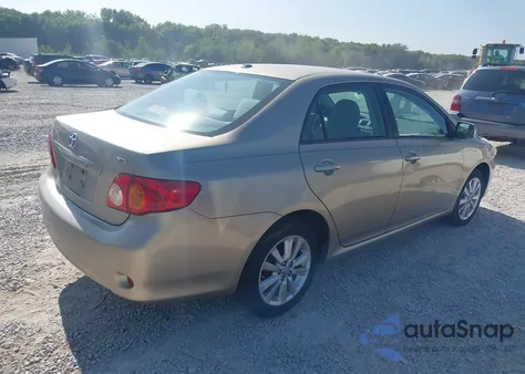 2009 Toyota Corolla Xle z USA, uszkodzony, nr VIN 1NXBU40EX9Z072437